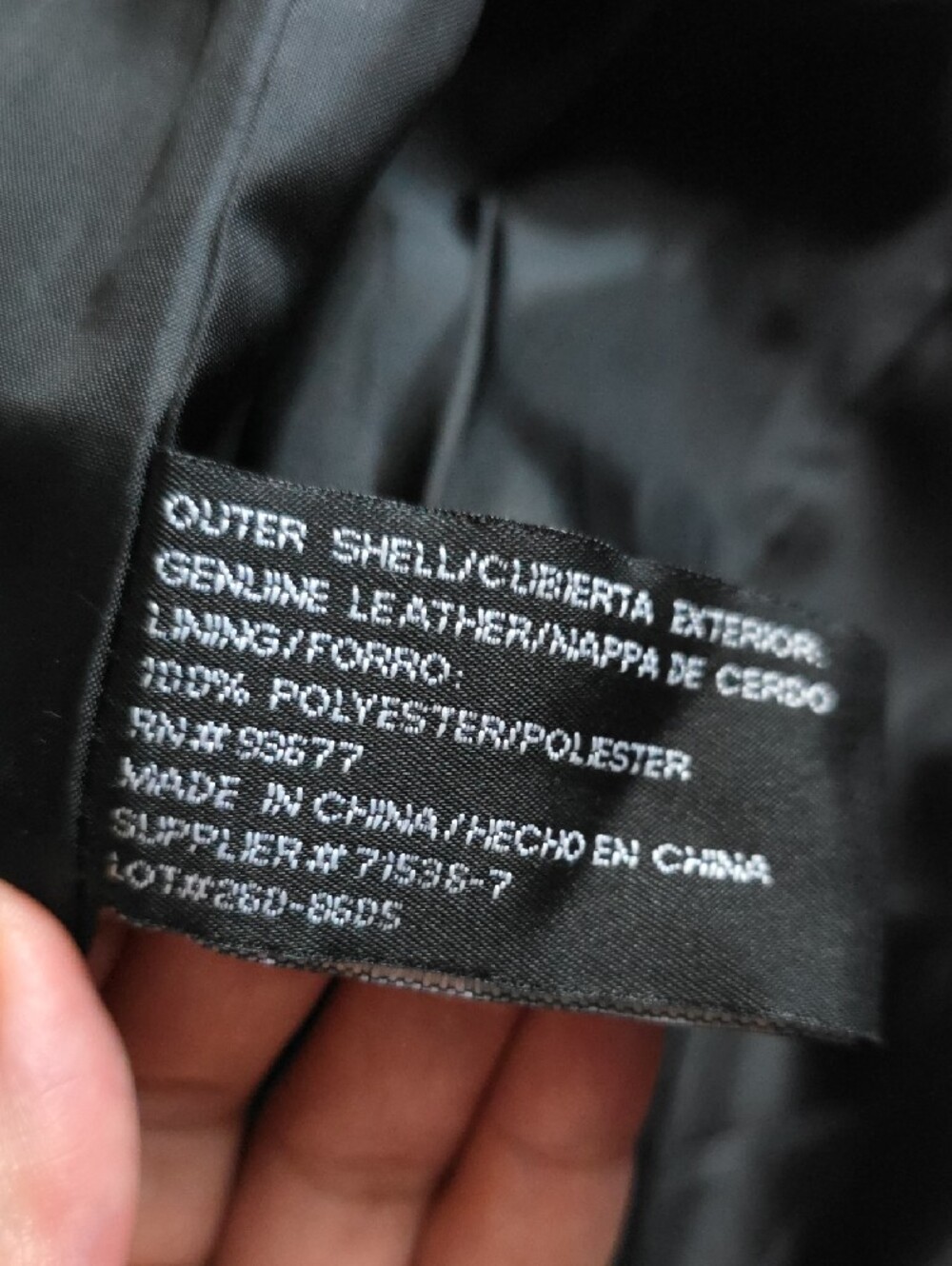 Vintage Worthington| Black Lambskin Leather Belted Women's Jacket - Moto Style M - Picture 10 of 11